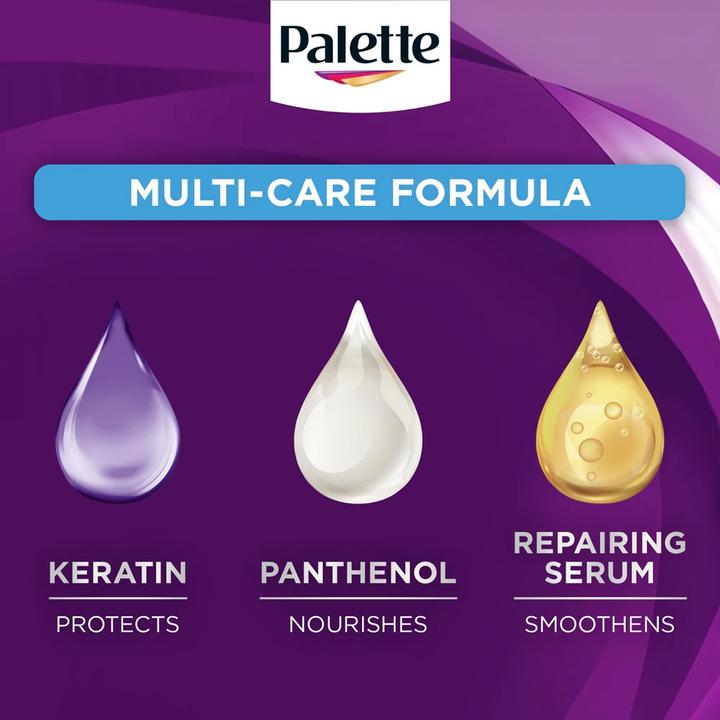 Actual product image Palette Schwarzkopf Intensive Colour Creme Permanent Hair Dye with Mask for All Hair Types C9 Platinum (C9 Platinum Silver)