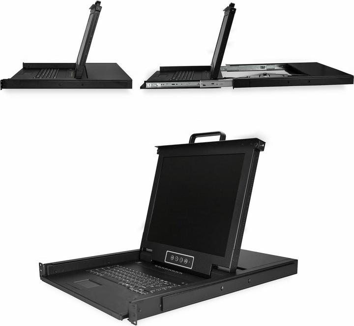Produktbild StarTech .com Rackmount KVM Console