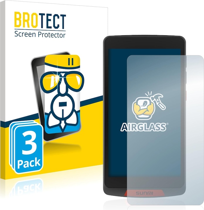 Produktbild BROTECT AirGlass Panzerglasfolie (3 Stück, AGM M2)