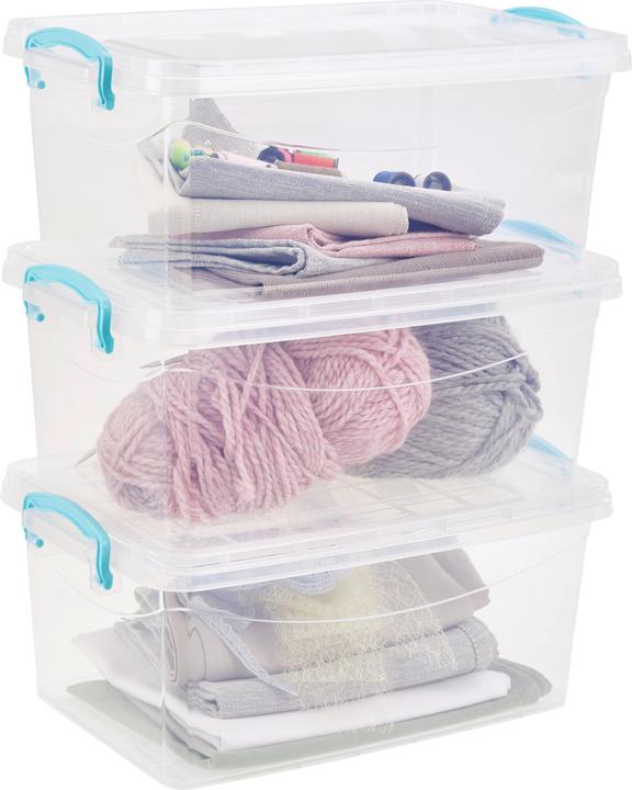 Actual product image HomeZone Storage box (24.50 cm, 8.50 l, 3x)