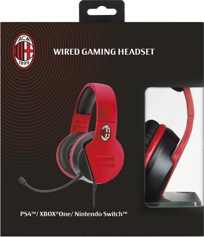 Produktbild GED Cuffie Gaming Wired AC Milan (Multipiattaforma) (Kabelgebunden)