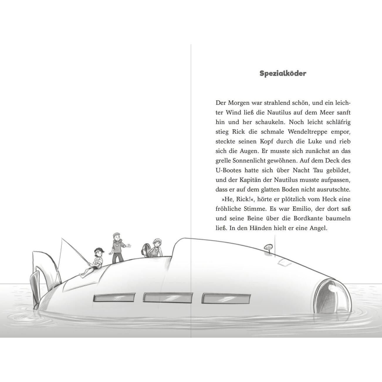 Thumbnail - Rick Nautilus – Das Geheimnis der Seemonster, Kinderbücher von Ulf Blanck