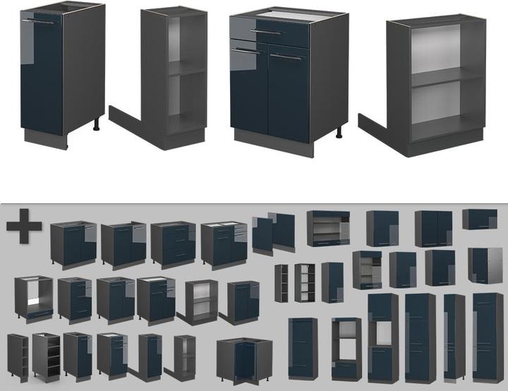 Produktbild Vicco Fame-Line mit Schublade, ohne Arbeitsplatte (90 x 81.5 x 82 cm)