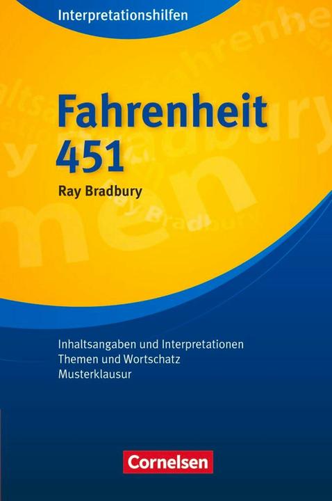 Produktbild Ray Bradbury: Fahrenheit 451 (Deutsch, 2006)