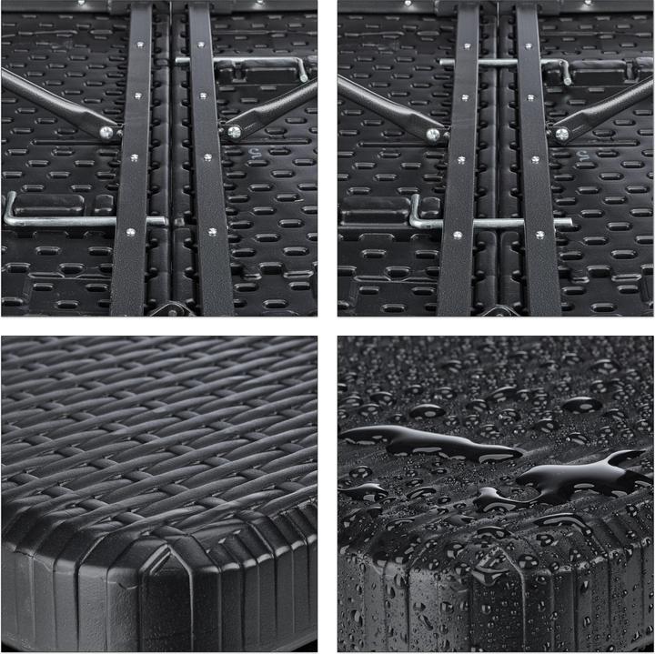 Produktbild Relaxdays Gartentisch (180 x 74 x 72 cm)