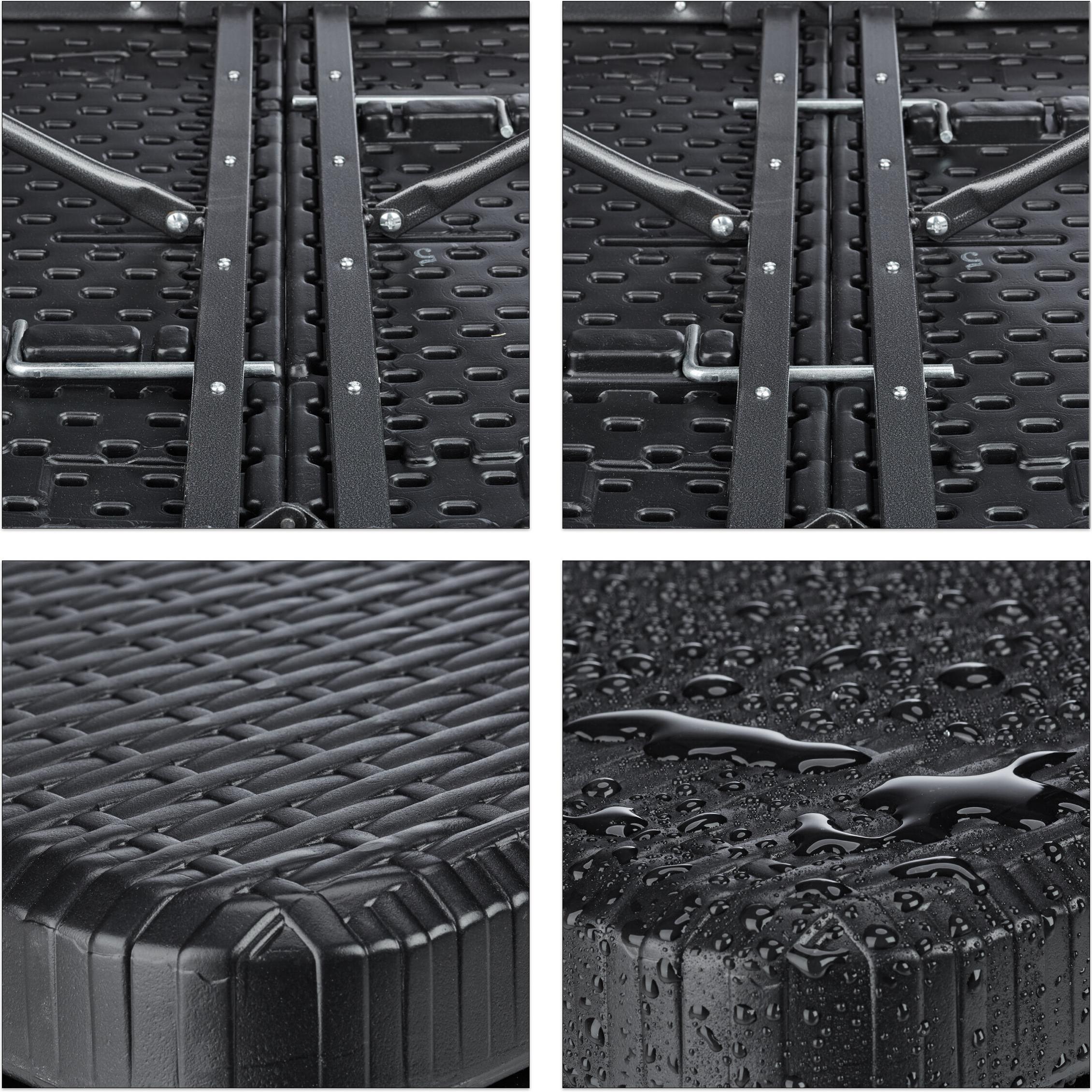 Thumbnail - Relaxdays, Gartentisch + Balkontisch, Gartentisch (180 cm)