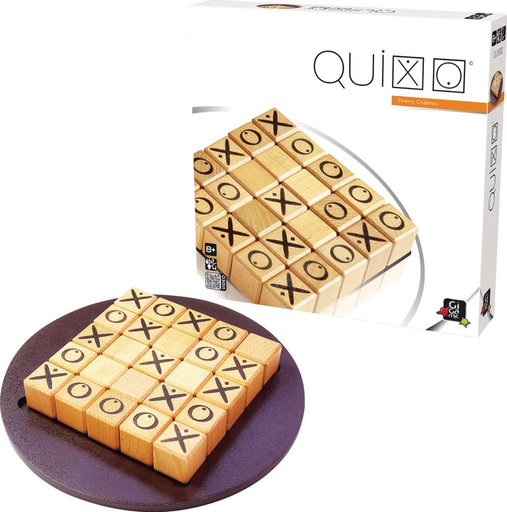 Actual product image Gigamic Quixo Classic (German, French, Italian, English)