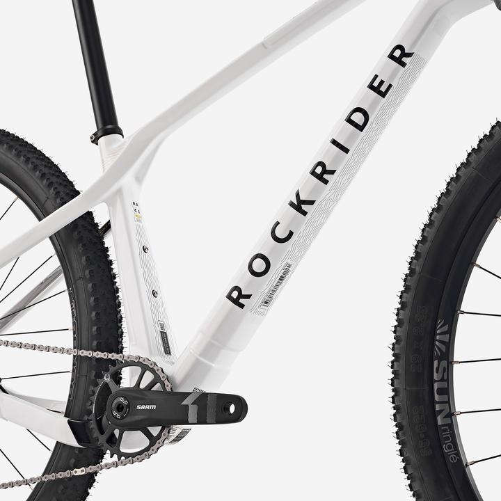 Immagine prodotto Rockrider Fahrrad Mountainbike Hardtail XC Carbonrahmen Race 900 NX weiss