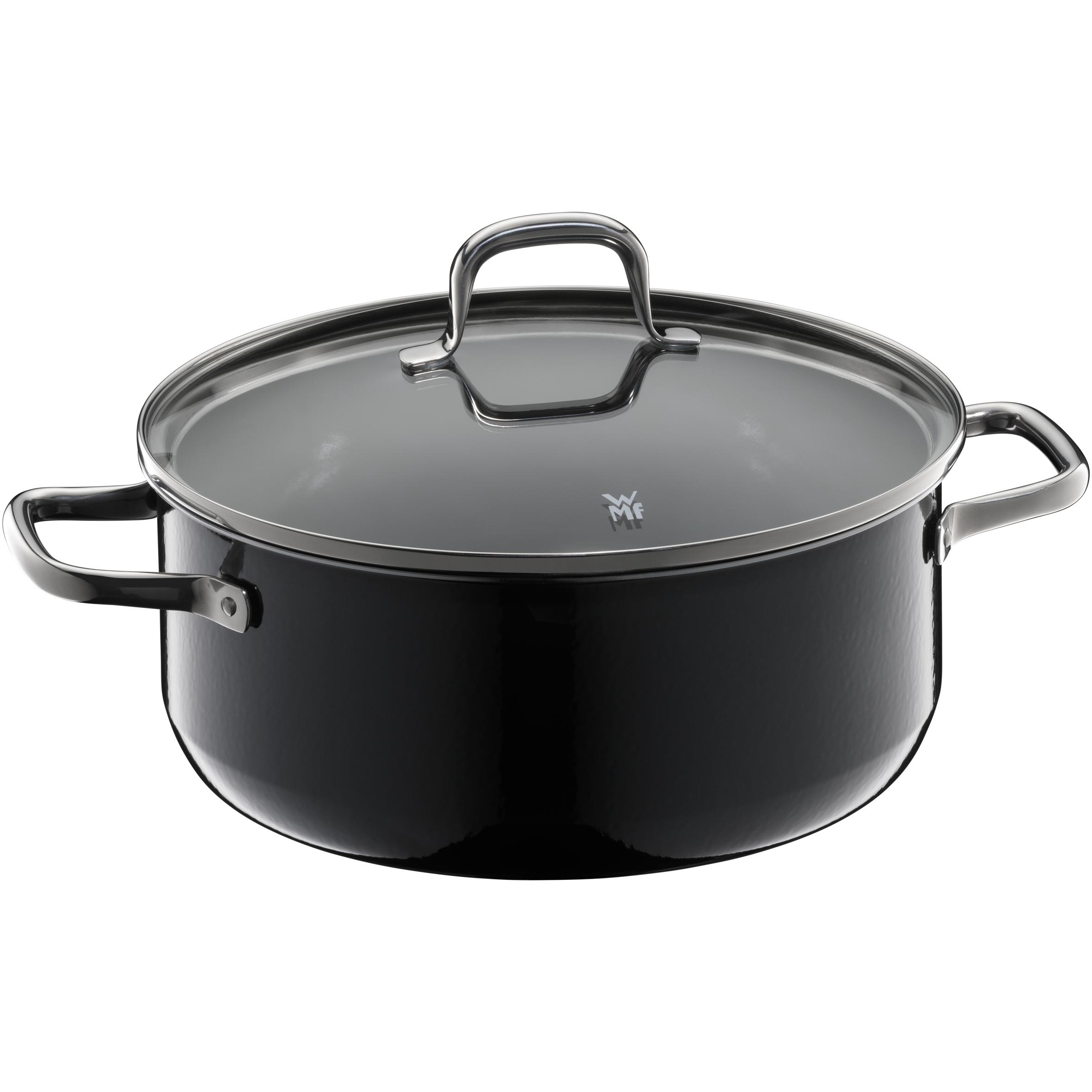 WMF Bt Ftec Elegance 24cm Blk, Pfanne + Kochtopf, Schwarz