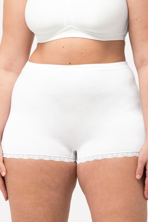 Actual product image Ulla Popken 3 Pack Bamboo Viscose Boyshorts (46, 48, pack of 3)