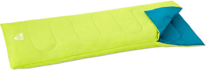 Actual product image Bestway 68099 sleeping bag Mummy shaped sleeping bag Polyester Blue (180 cm)