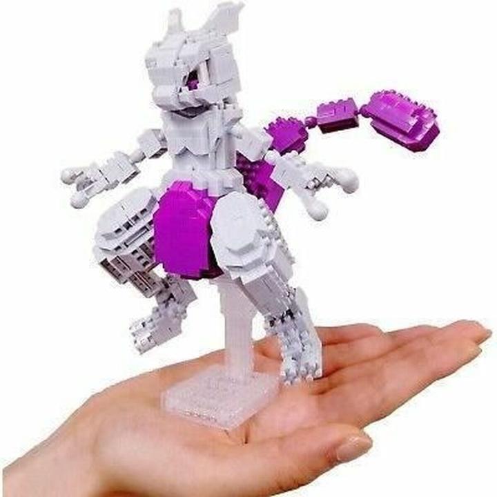 Actual product image Nanoblock Mewtu Deluxe