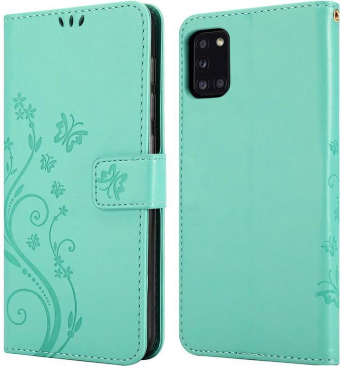 Actual product image Cadorabo Flower Book Cover (Samsung Galaxy A31)