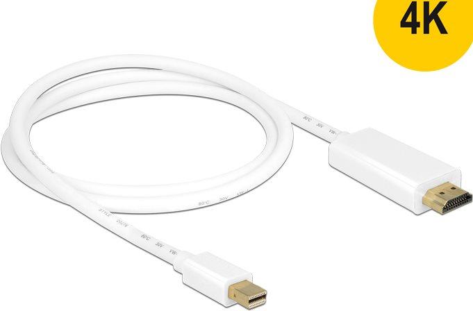 Actual product image Delock Mini DisplayPort — HDMI (Typ A) (1 m, DisplayPort, HDMI, 1.1)