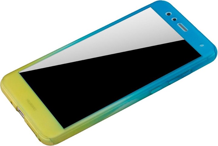 Actual product image König Design Case Mobile Protection for Huawei P10 Lite Full Case Cover Screen Protector Bumper Yellow (Huawei P10 Lite)