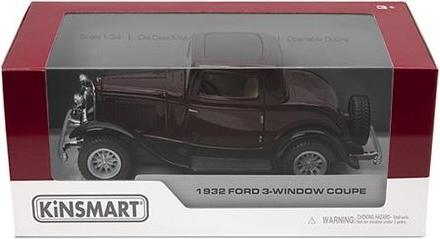 Kinsmart KINS Die-cast model 1932 Ford 3-Window Coupe, 1:34, ast 4