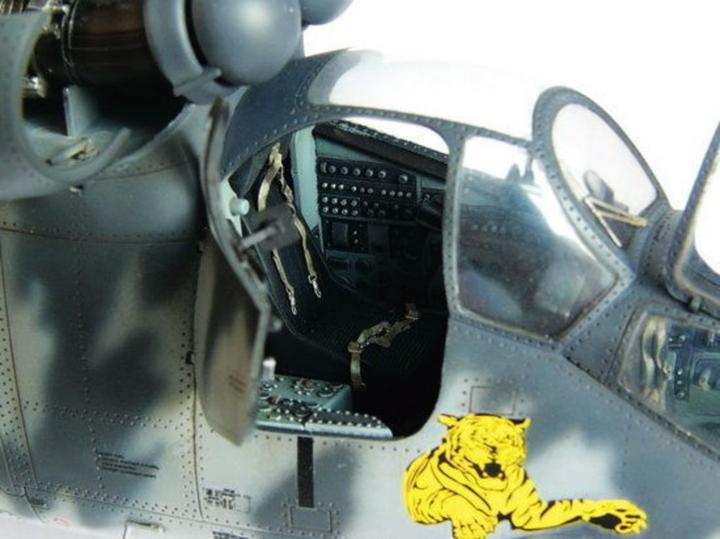 Actual product image Trumpeter Mil Mi-24 V Hind-E