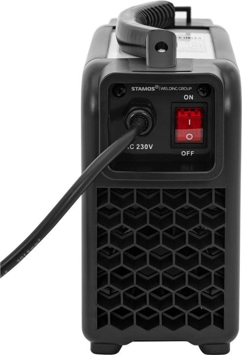 Produktbild Stamos Elektroden Schweissgerät 140 A 60 % Duty Cycle Hot Start Anti Stick WIG-Lift VRD