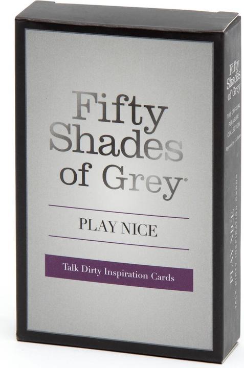 Immagine prodotto Fifty Shades of Grey Carte d'ispirazione Play Nice Talk Dirty (Compilazione del gioco, Inglese)