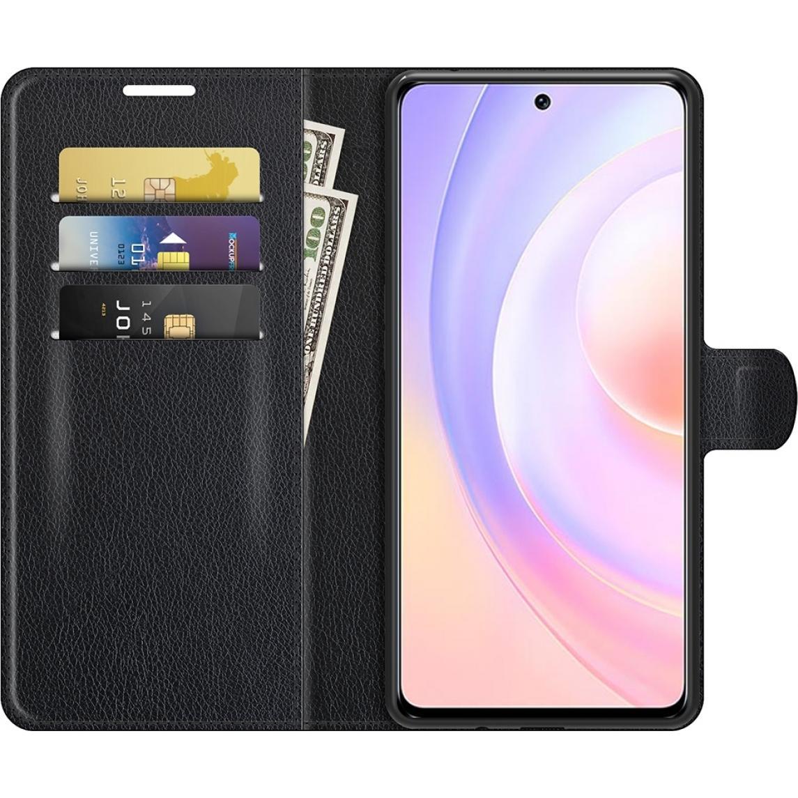 Thumbnail - Screenguard Honor 50 SE Leather Guard Lederhülle (Honor 50 SE), Smartphone Hülle, Schwarz