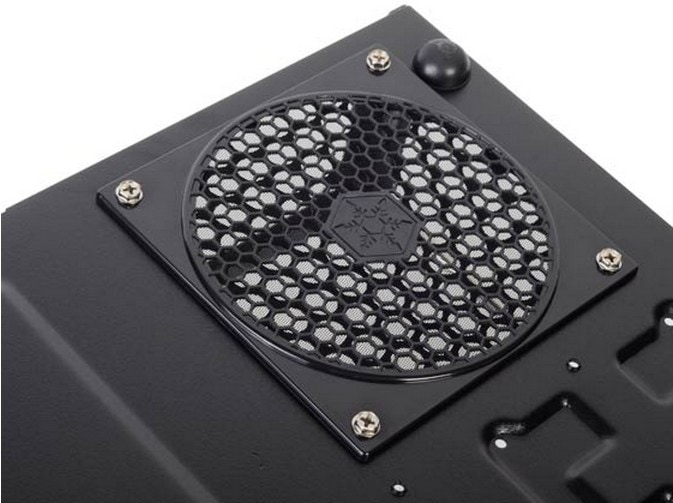 Actual product image Silverstone SST-ML04B Milo (mATX, Mini-ITX, DTX)