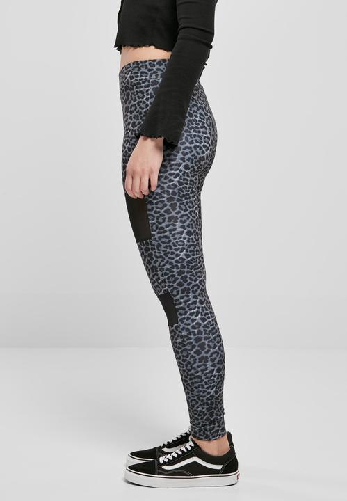 Produktbild Urban Classics Ladies Tech Mesh AOP Leggings (L)