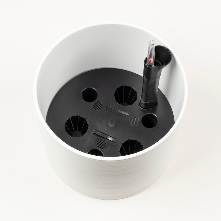 Produktbild Scheurich Wateringsystem 23, Blumentopf mit Bewässerungsanzeige/ Giessanzeige/Bewässerungssystem aus (23 cm)