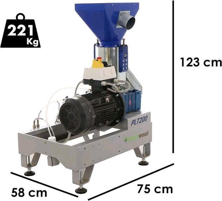 Immagine prodotto SmartWood Pressa per pellet elettrica trifase