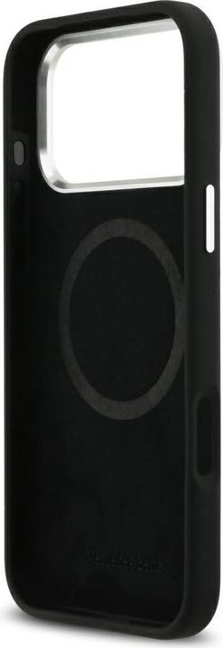 Produktbild Mercedes Etui Silicone Vintage Logo MagSafe do iPhone 17 Pro Max czarny (Apple iPhone 17 Pro Max)