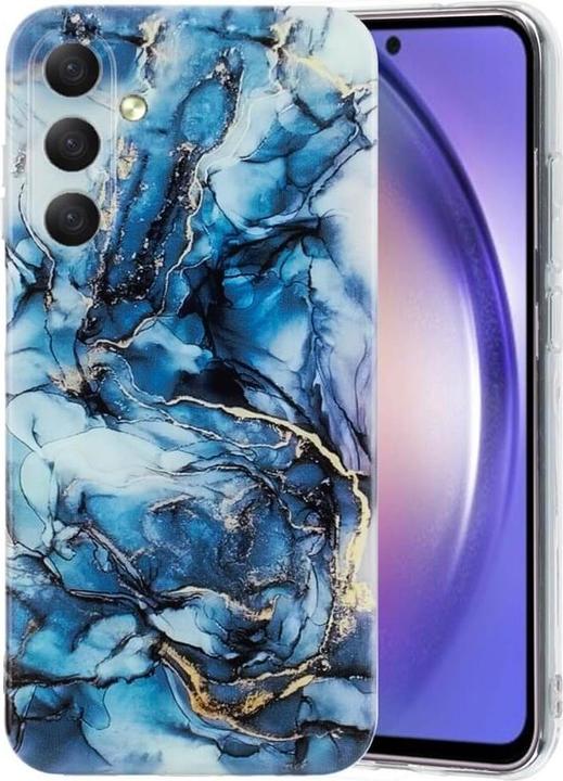 Actual product image Cover-Discount Galaxy A37 - Silikon Hülle mit Marble Motiv (Samsung Galaxy A37)