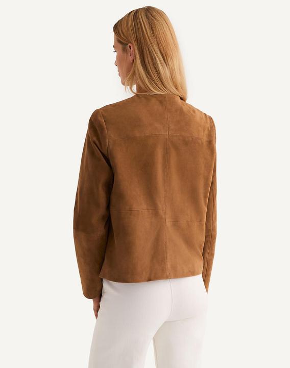 Immagine prodotto Anne Weyburn Ziegenlederjacke mit Druckknopfverschluss (44)