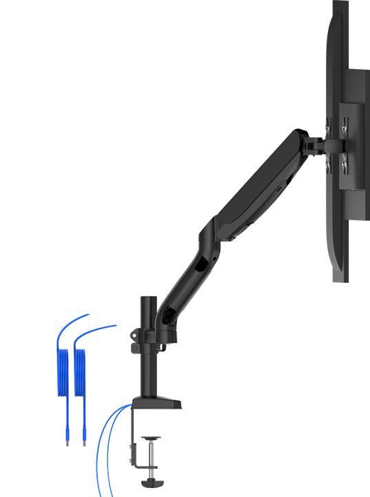 Actual product image AOC AD110DX Flat Panel Desk Mount 80 cm (31.5"" ) Black Table/Bench (Table, 32", 9 kg)