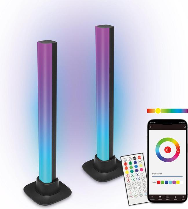 Actual product image KSIX Barras Luz LED Inteligente Rgbic 2unid (35 lm, 2x)