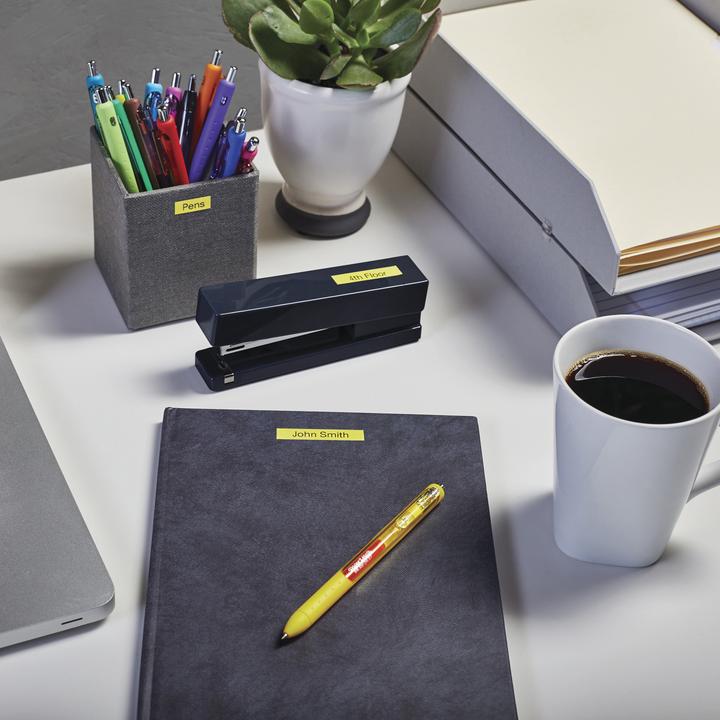 Produktbild Dymo S0720730 Standardband (0.90 cm, Gelb, Schwarz)