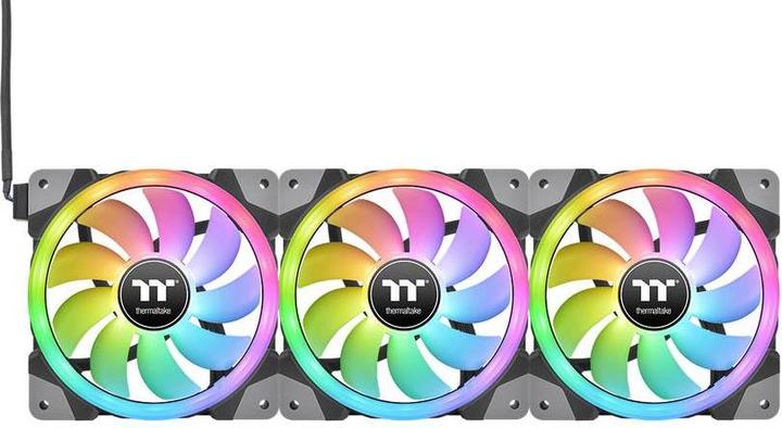 Produktbild Thermaltake TT SWAFAN EX14 RGB PC Cooling Fan TT 3er CL-F144-PL14SW-A (140 mm, 3 x)