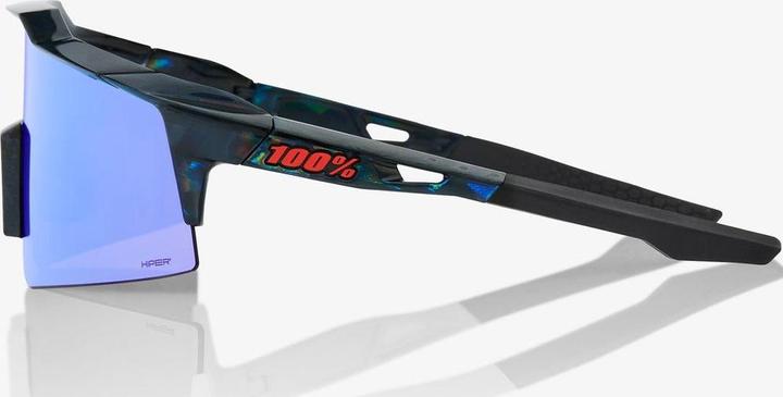 Image du produit 100% Lunettes Speedccraft Sl-Black Holographic-Hiper Blue Multilayer Mi (black blue*, Bleu glacier)