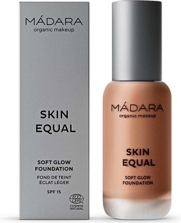 Immagine prodotto Madara Organic Skincare Skin Equal Fondotinta Soft Glow SPF15 30ml Fudge (80 Caramelle)