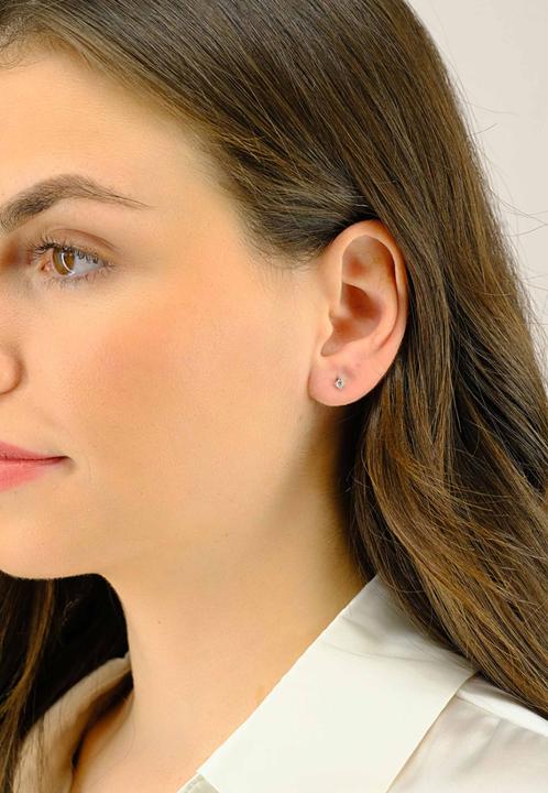 Image du produit Muau Boucles d'oreilles (Or blanc 750)