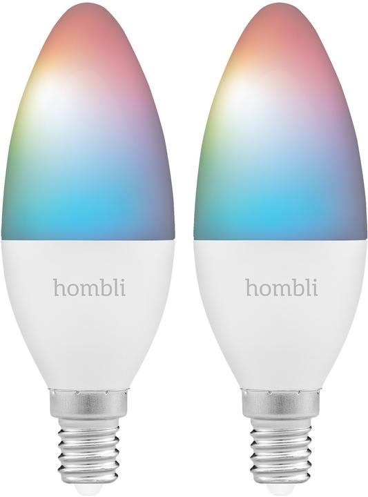 Hombli Smart Bulb (E14, 385 lm, 2x)