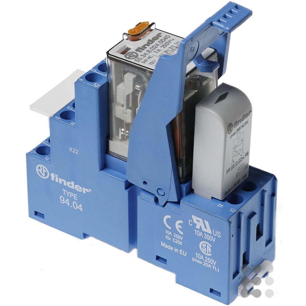 Finder Interfacerelais 7A 230VAC, Relais