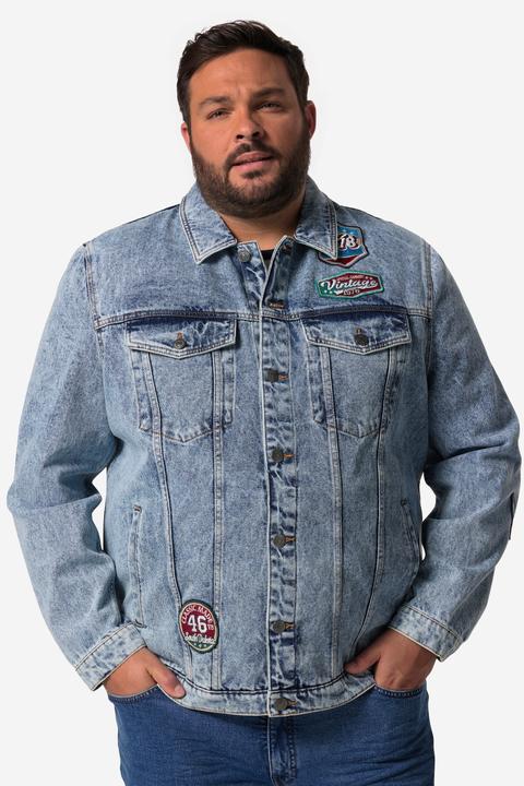 Produktbild John F. Gee Jeansjacke, Cordkragen, 4 Taschen (6XL)