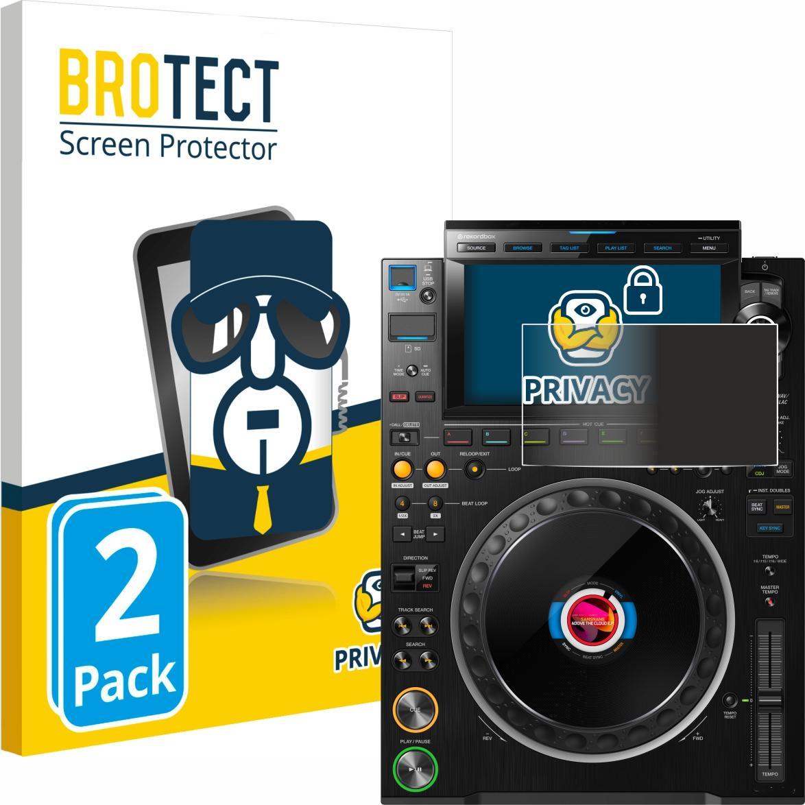 BROTECT Sichtschutzfolie Anti-Spy Privacy Folie Blaulicht-Schutz, MP3 + Media-Player Zubehör
