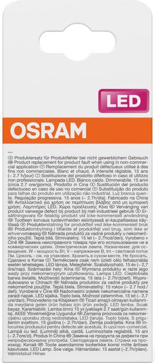 Produktbild Osram LED Leuchtmittel LED Retrofit 4099854465055 (E27, 5.90 W, 806 lm, 1 x, D)