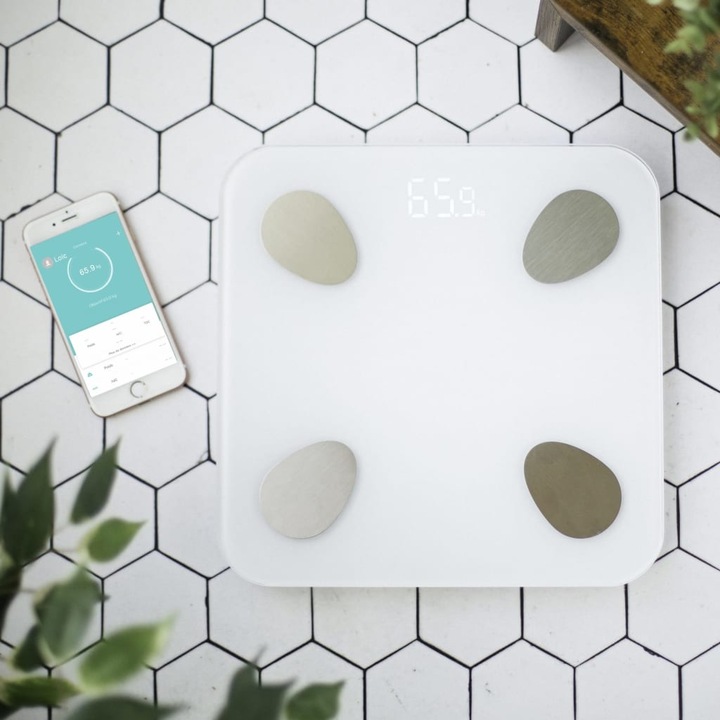 Actual product image Livoo Smart Bluetooth Body Fat Scale (180 kg)