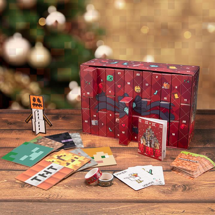 Actual product image Paladone Products Minecraft 24 Boxes