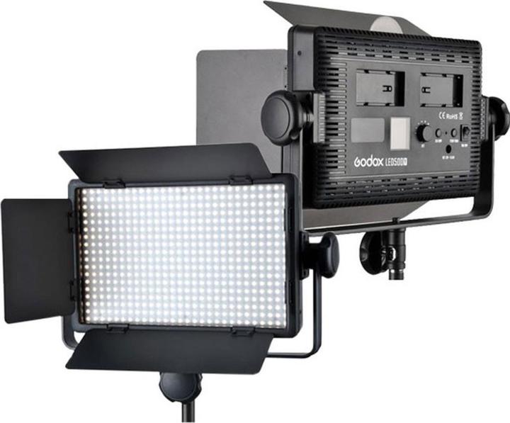 Image du produit Godox LED 500Y Tungsten met barndoor (tungstène avec porte) (Godox)