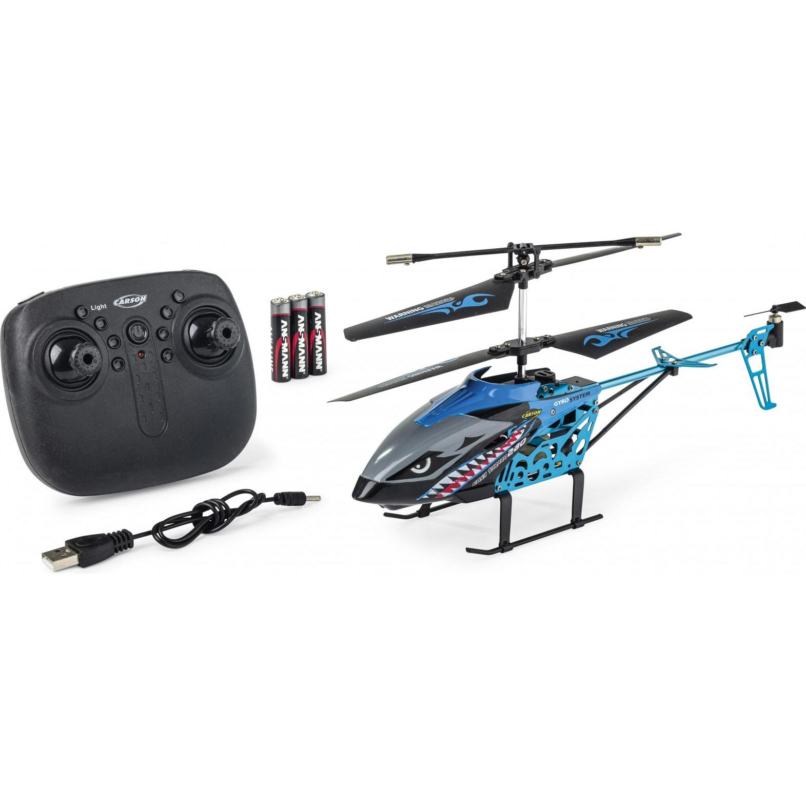 Carson Modellsport Easy Tyrann 280 2.4G 100% RTF RC Hubschrauber RtF