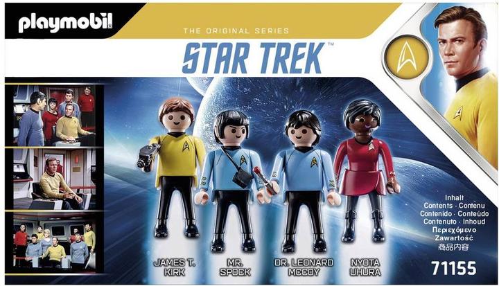 Actual product image Playmobil 71155 Star Trek Figure Set (71155, Playmobil Star Trek)