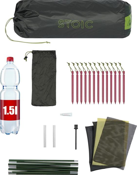 Actual product image Stoic NjavveSt. II 3P UL (Dome tent, 2.50 kg, 3 persons)