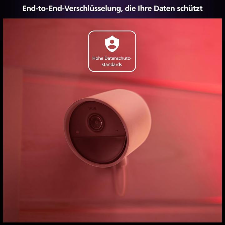 Actual product image Philips Hue Secure Wired Camera (1920 x 1080 Pixels)